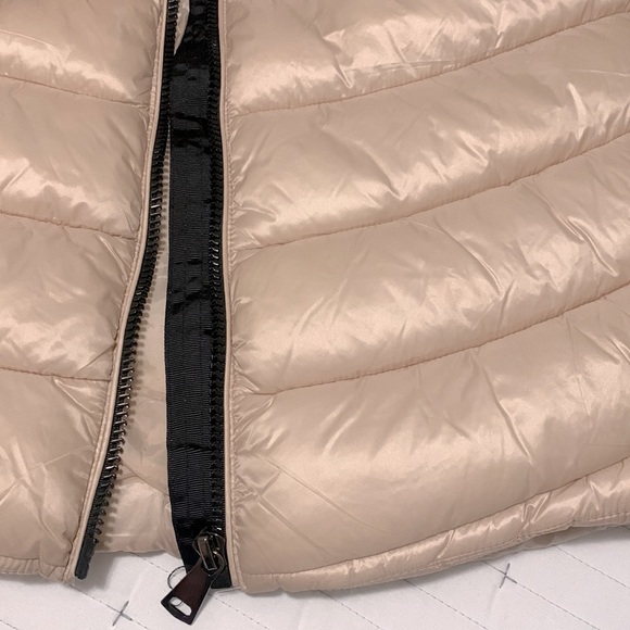 JACKET WITH REAL FUR TRIMMING - PUFFER - Picture 2 of 9